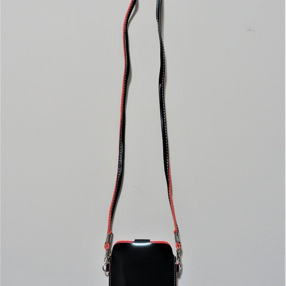 Ultra Slim PU Leather Protective Bag with Shoulder String Strap Metal Buckle - Picture 7 of 8